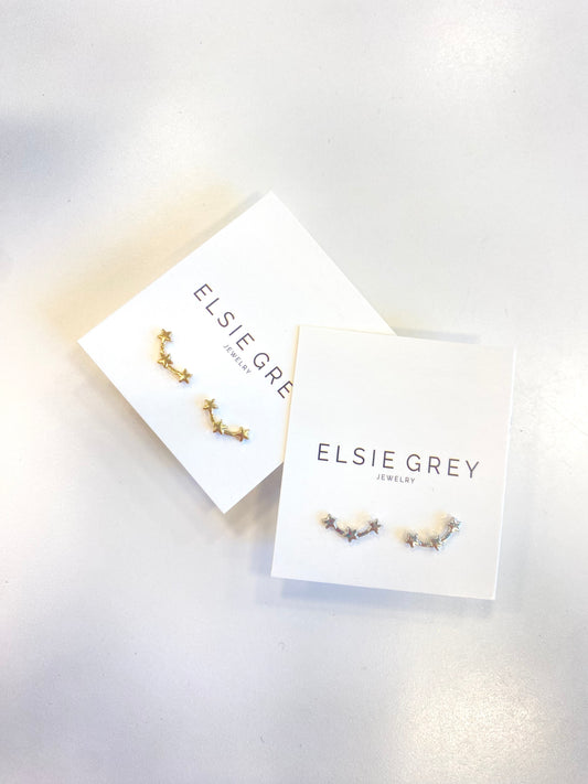 Silver Stella Earrings