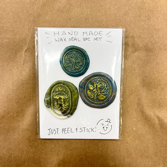Triple Mini Card Set with Wax Seals