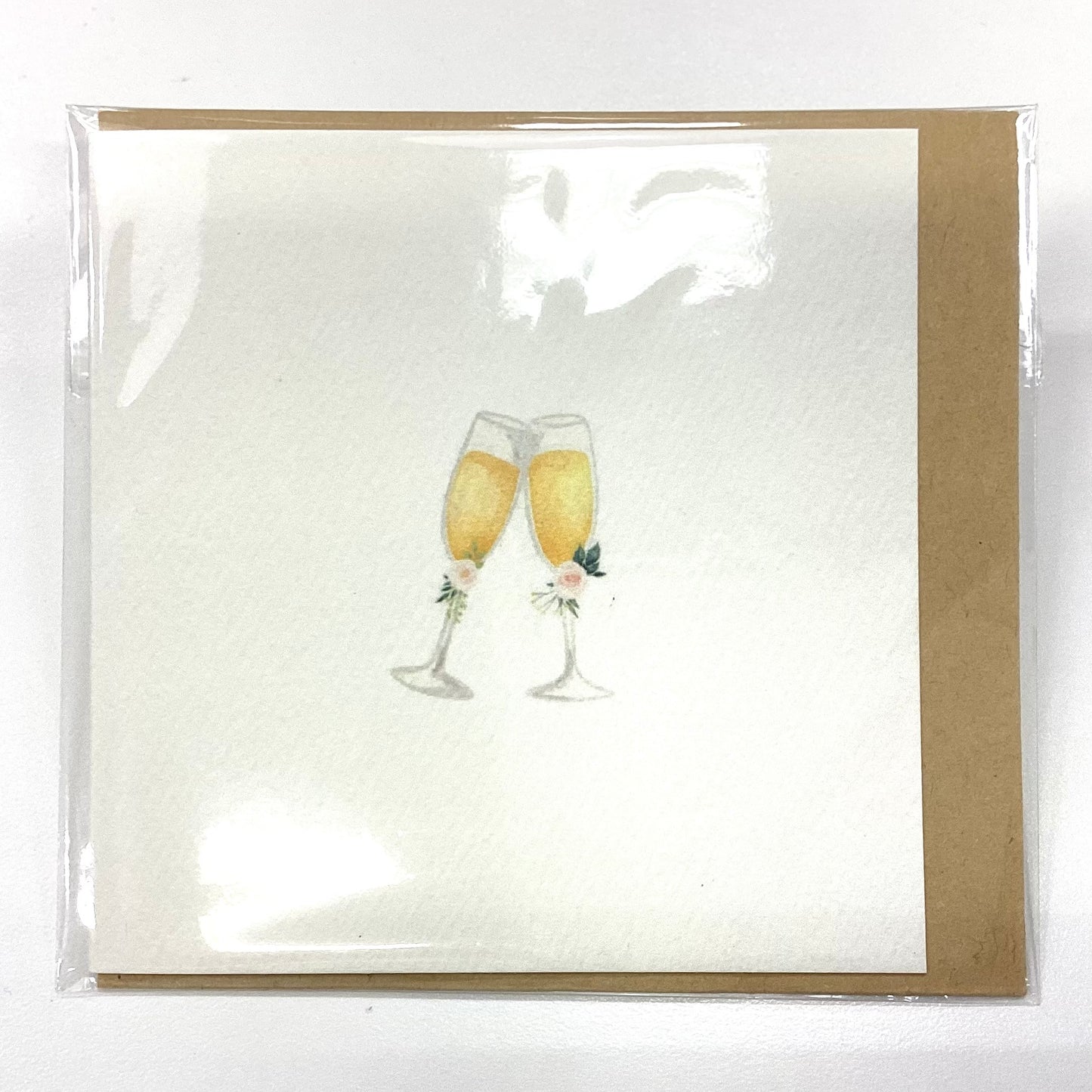 Cheers Wine Glasses Mini Card