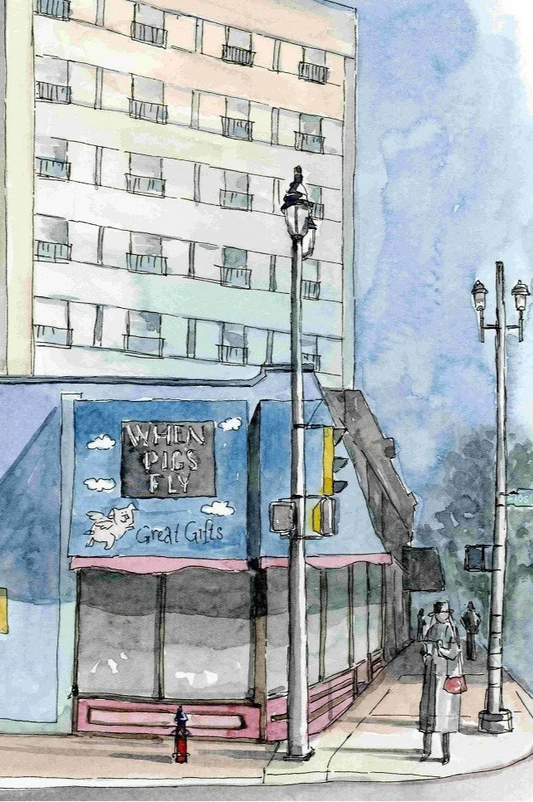 When Pigs Fly Framed Print