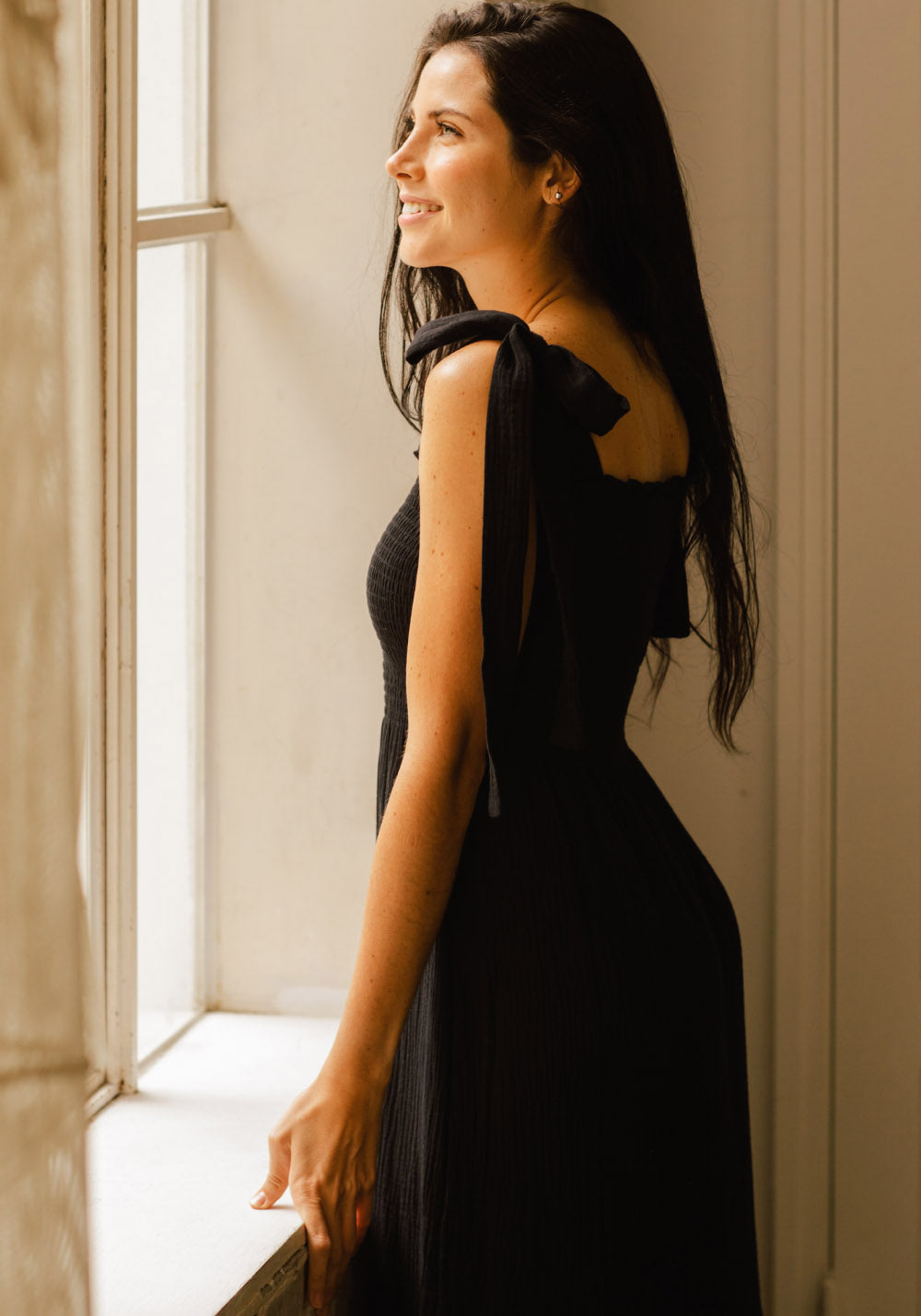 Momoka Dress in Black