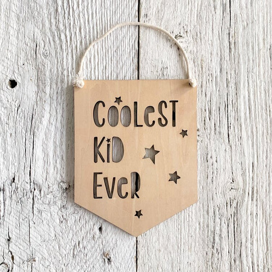 Coolest Kid Ever Banner