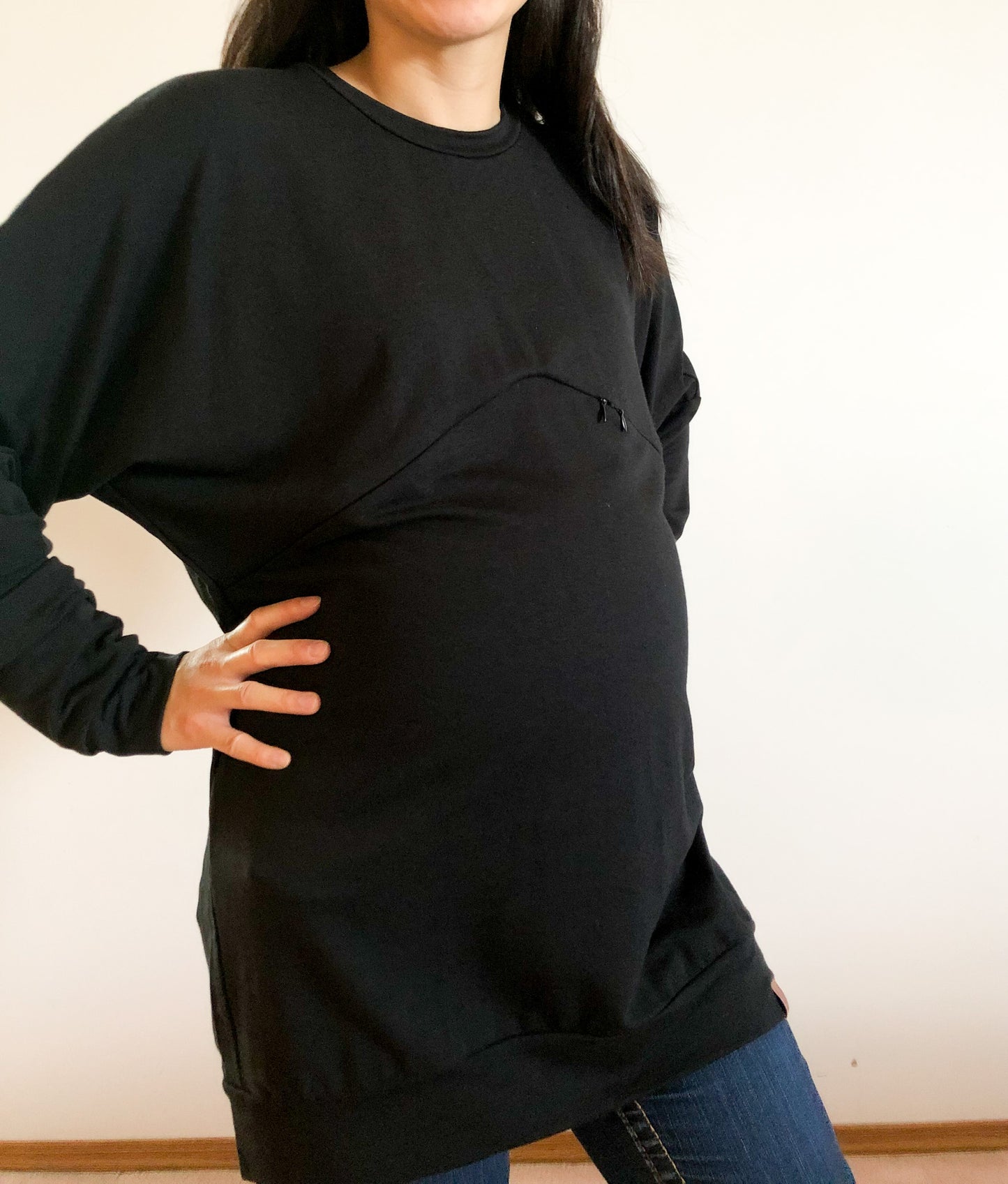 Boyfriend Sweater in Black