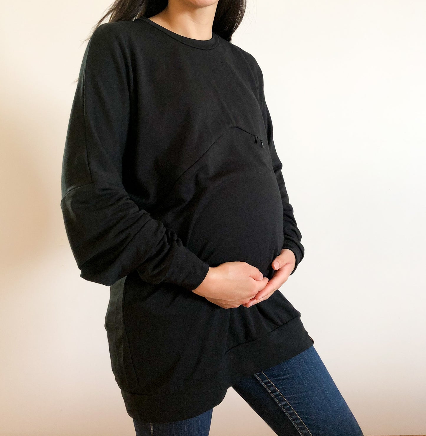Boyfriend Sweater in Black