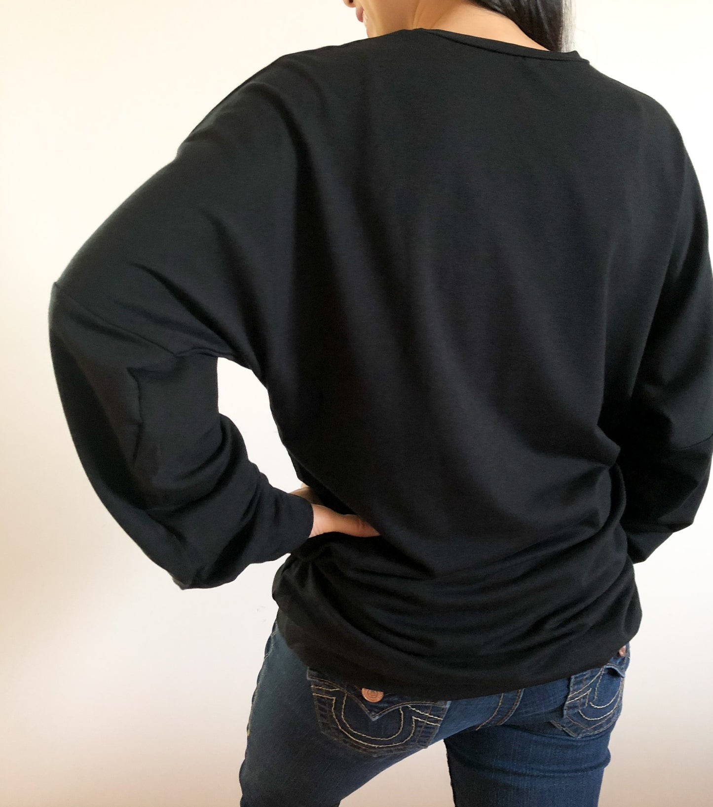 Boyfriend Sweater in Black