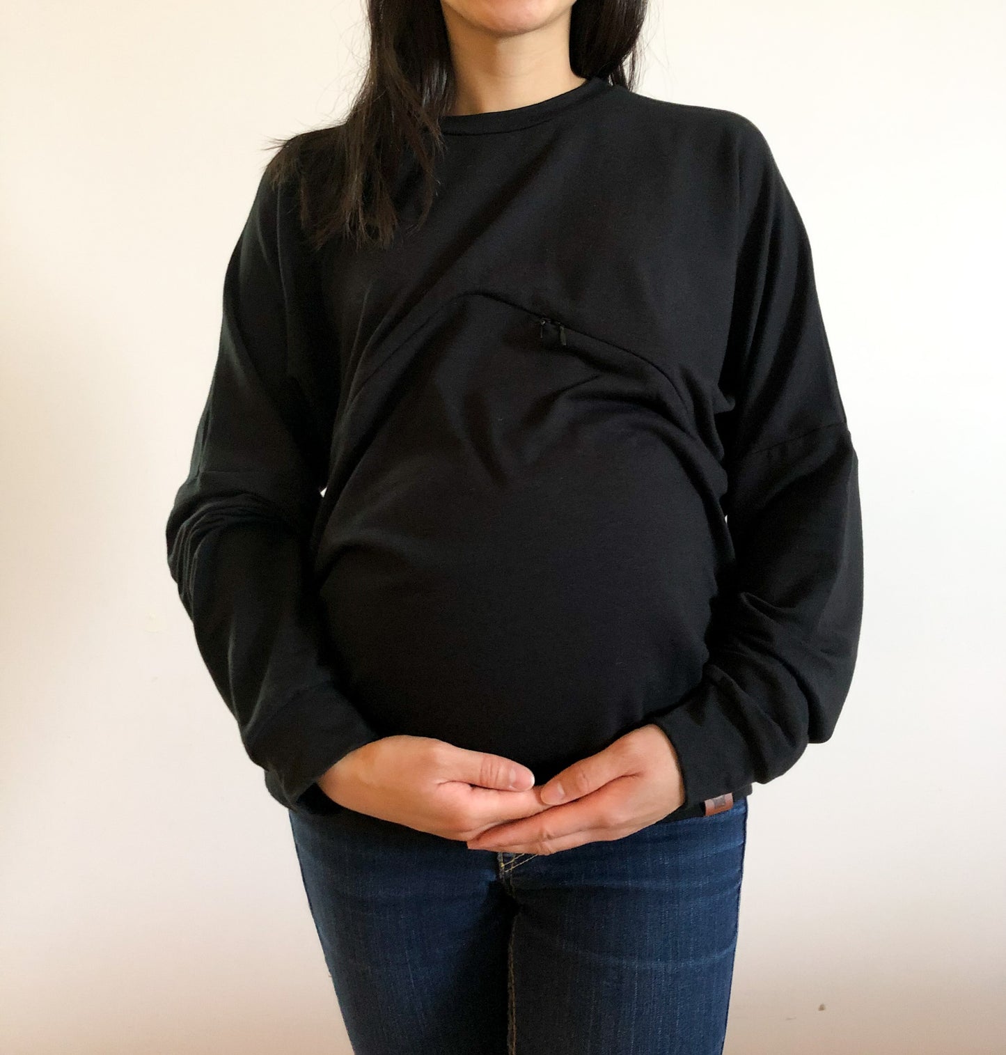 Boyfriend Sweater in Black
