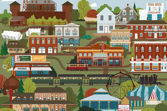 Fort Edmonton Park Print