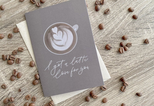 A Latte Love Card