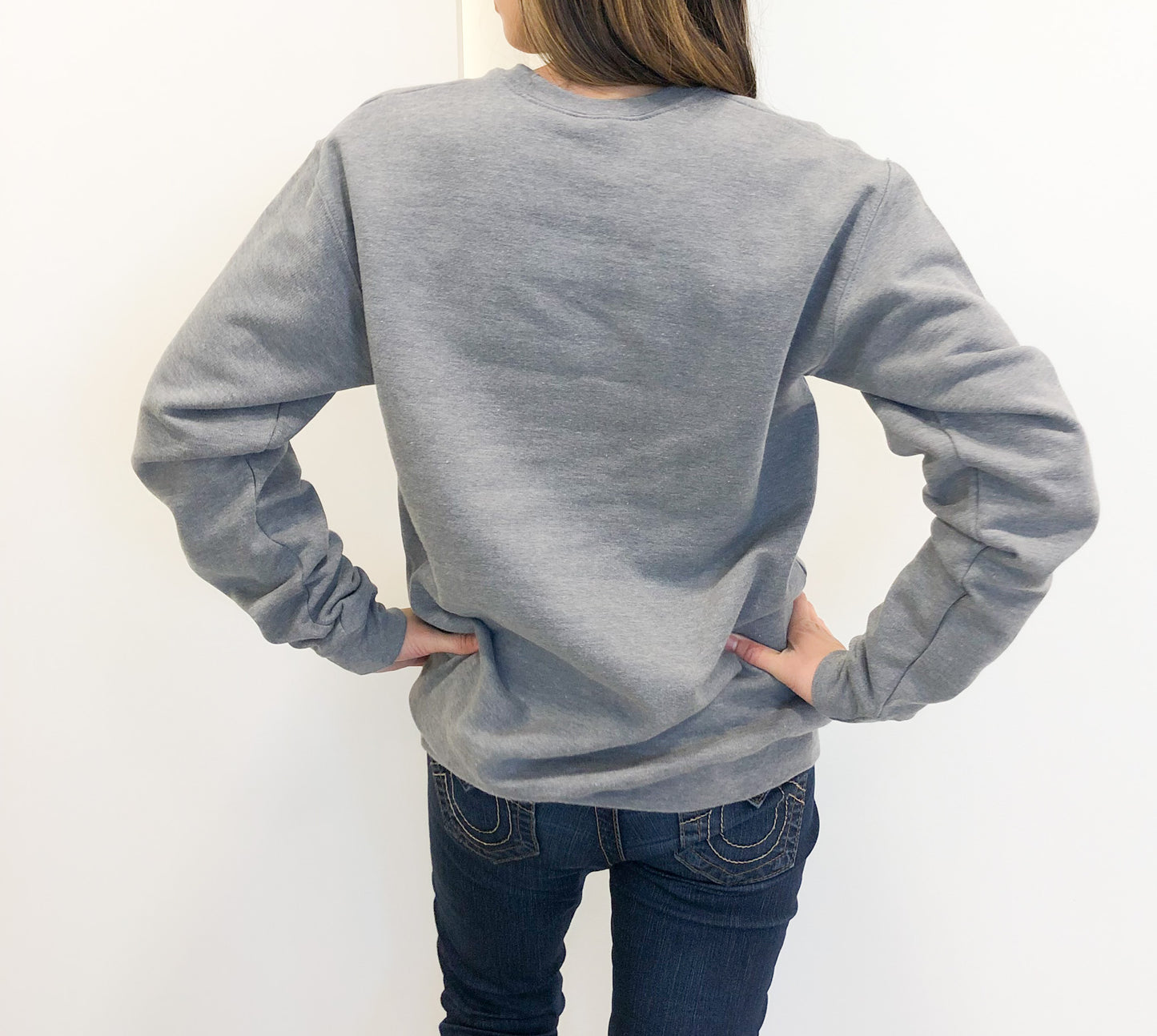 Love Like A Mom Sweatshirt in Grey