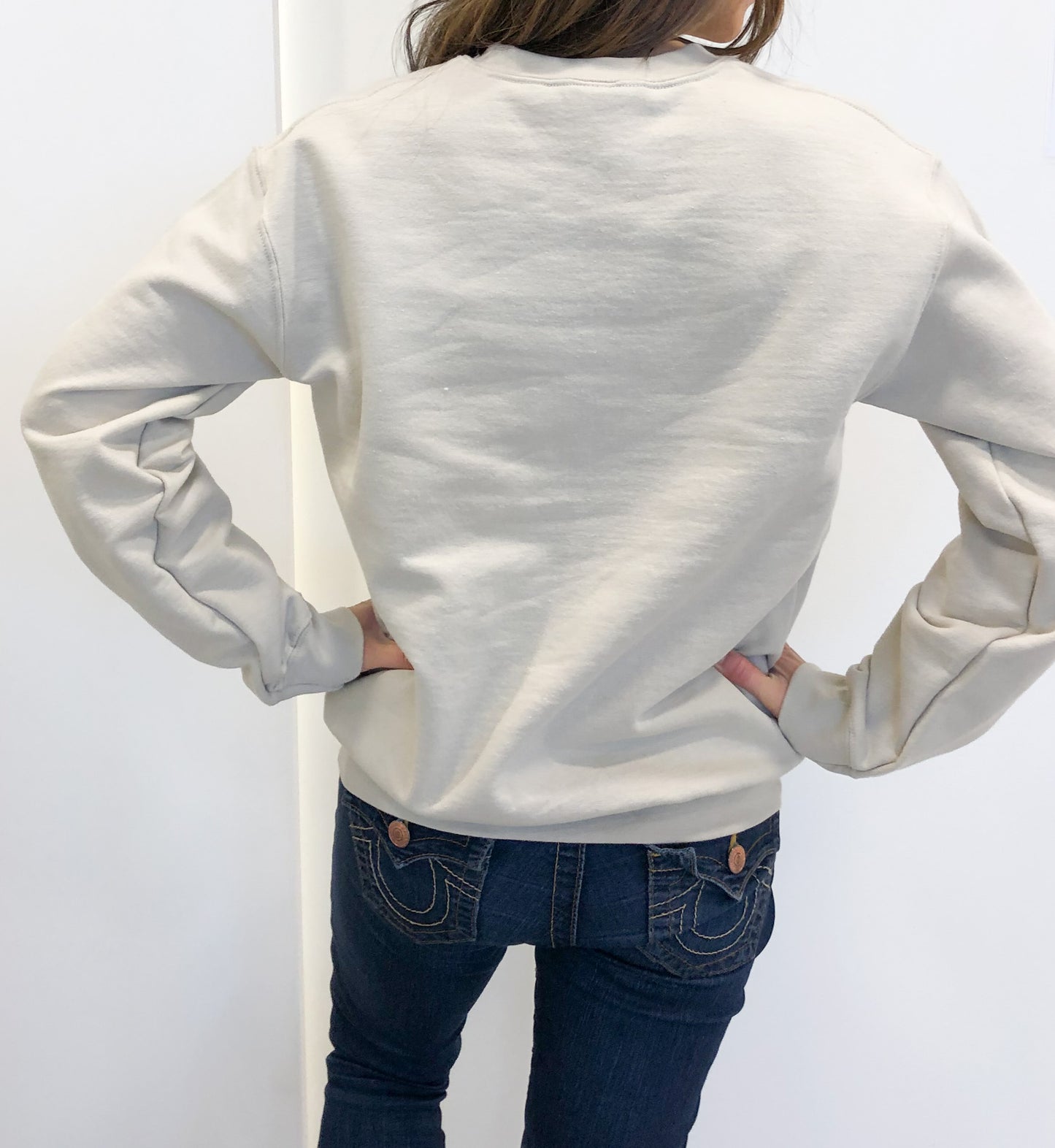 Love Like A Mom Sweatshirt in Sand - Final Sale