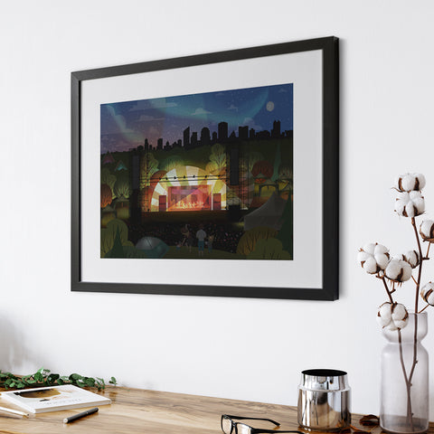 Edmonton Folk Fest Mainstage Print