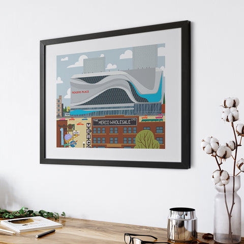 Rogers Place Print