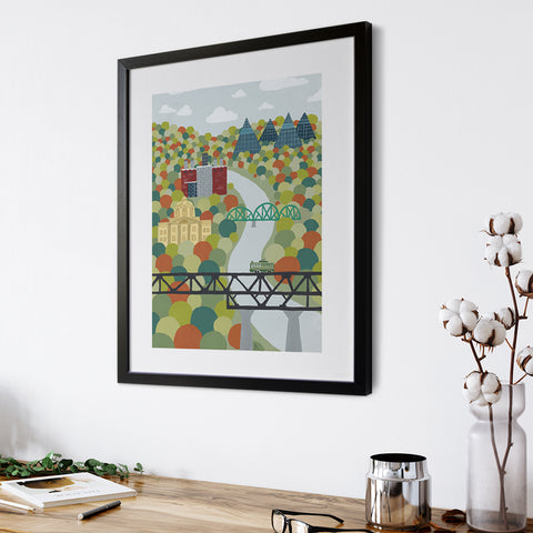 River Valley Print