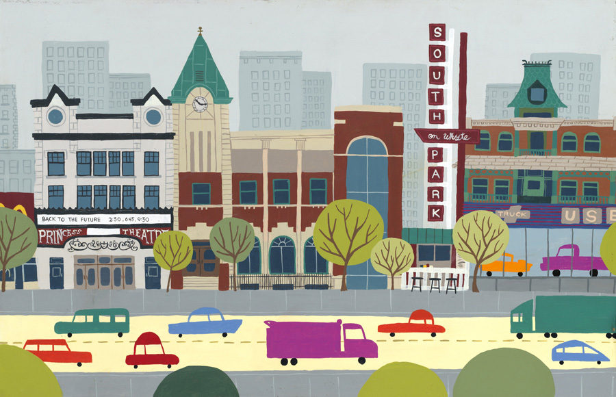 Whyte Avenue Print