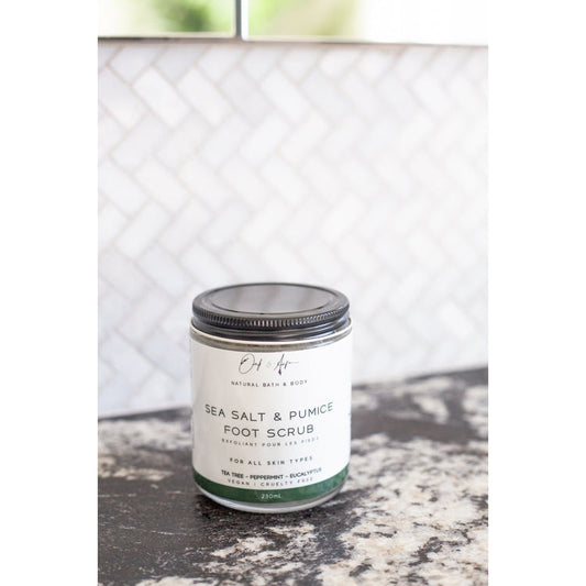 Foot Scrub: Sea Salt & Pumice