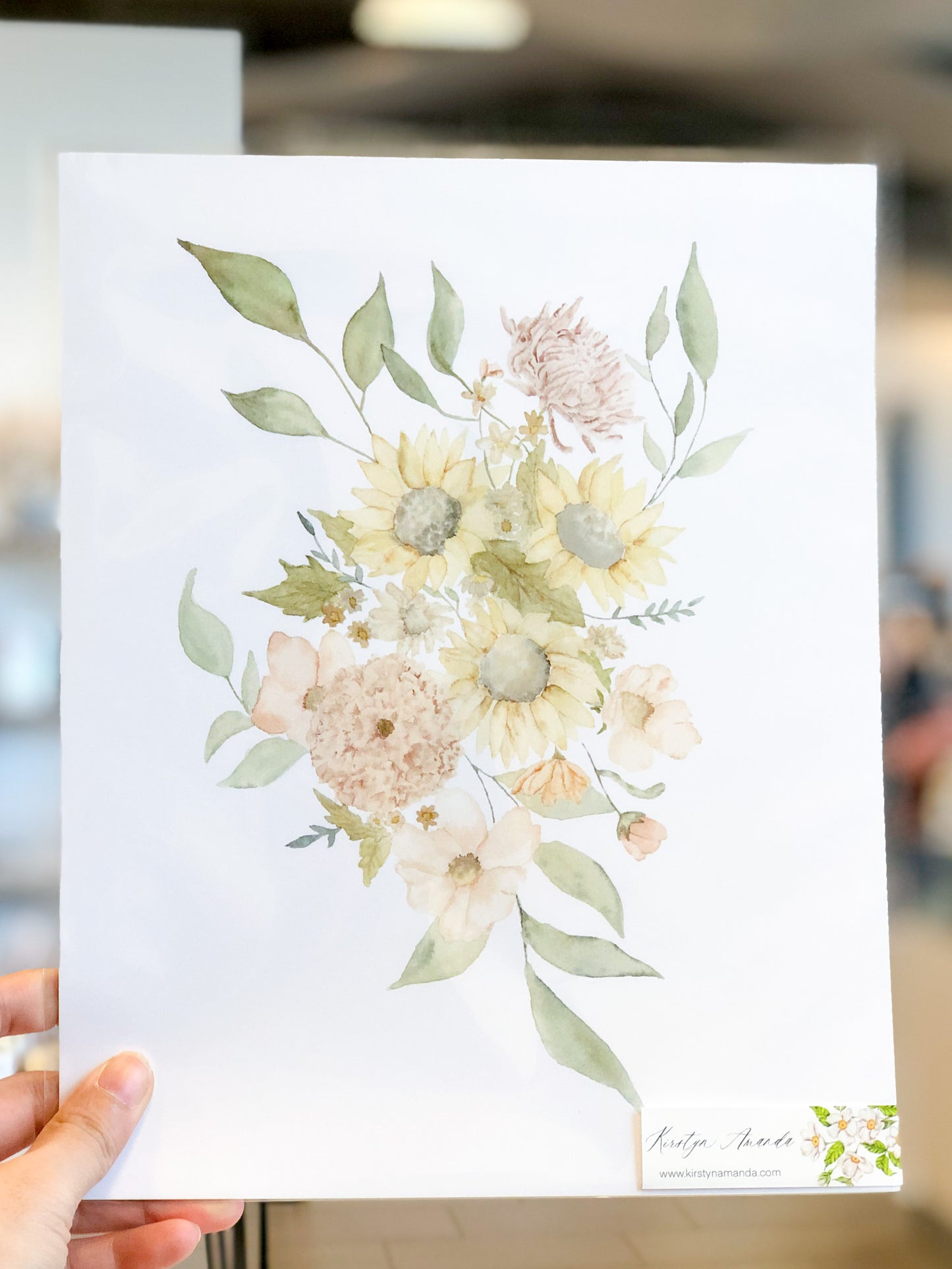 Sunflower Bouquet Print