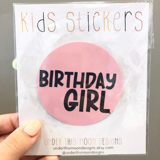 Birthday Girl Sticker