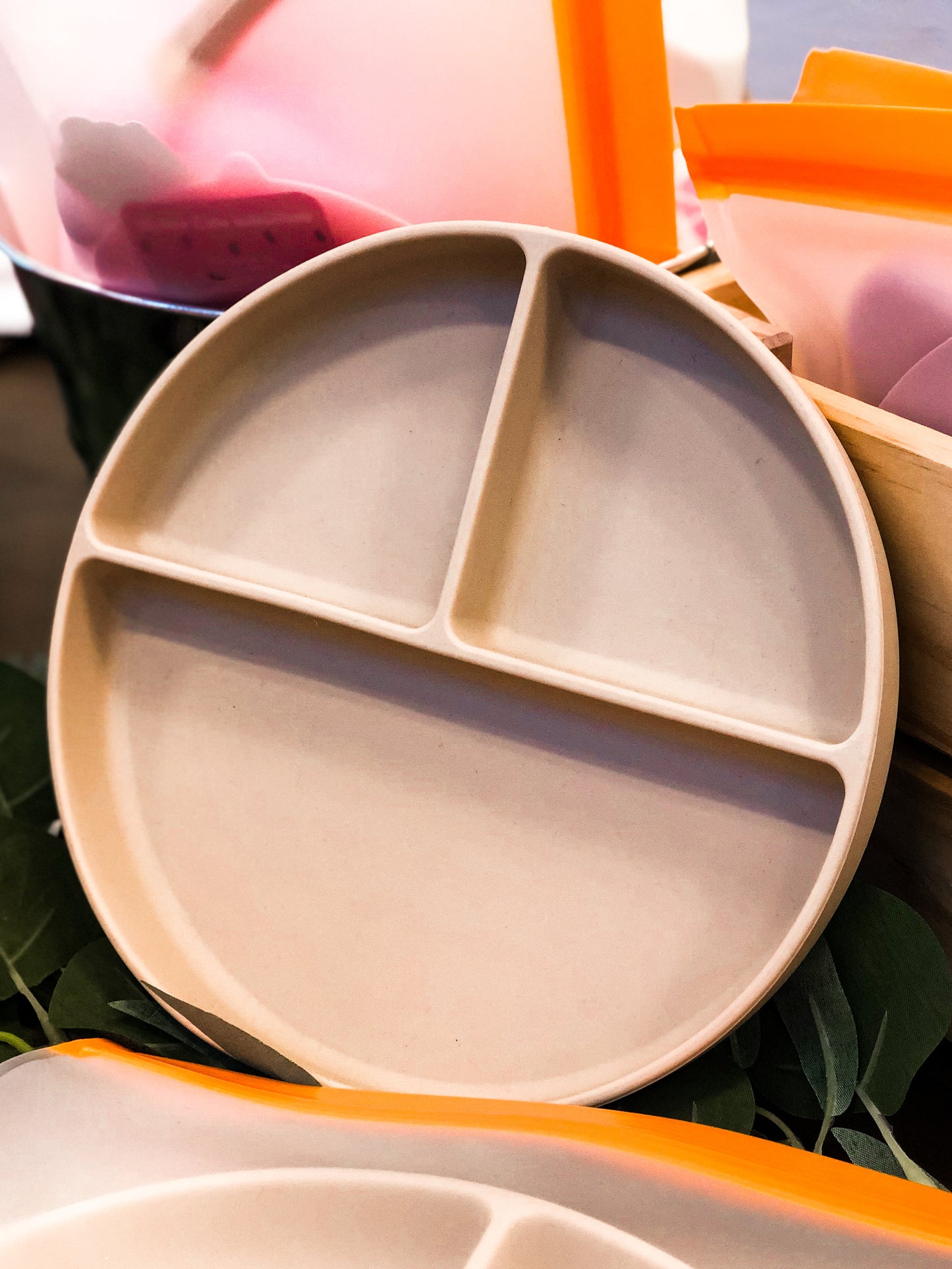 Sand Silicone Divided Plate
