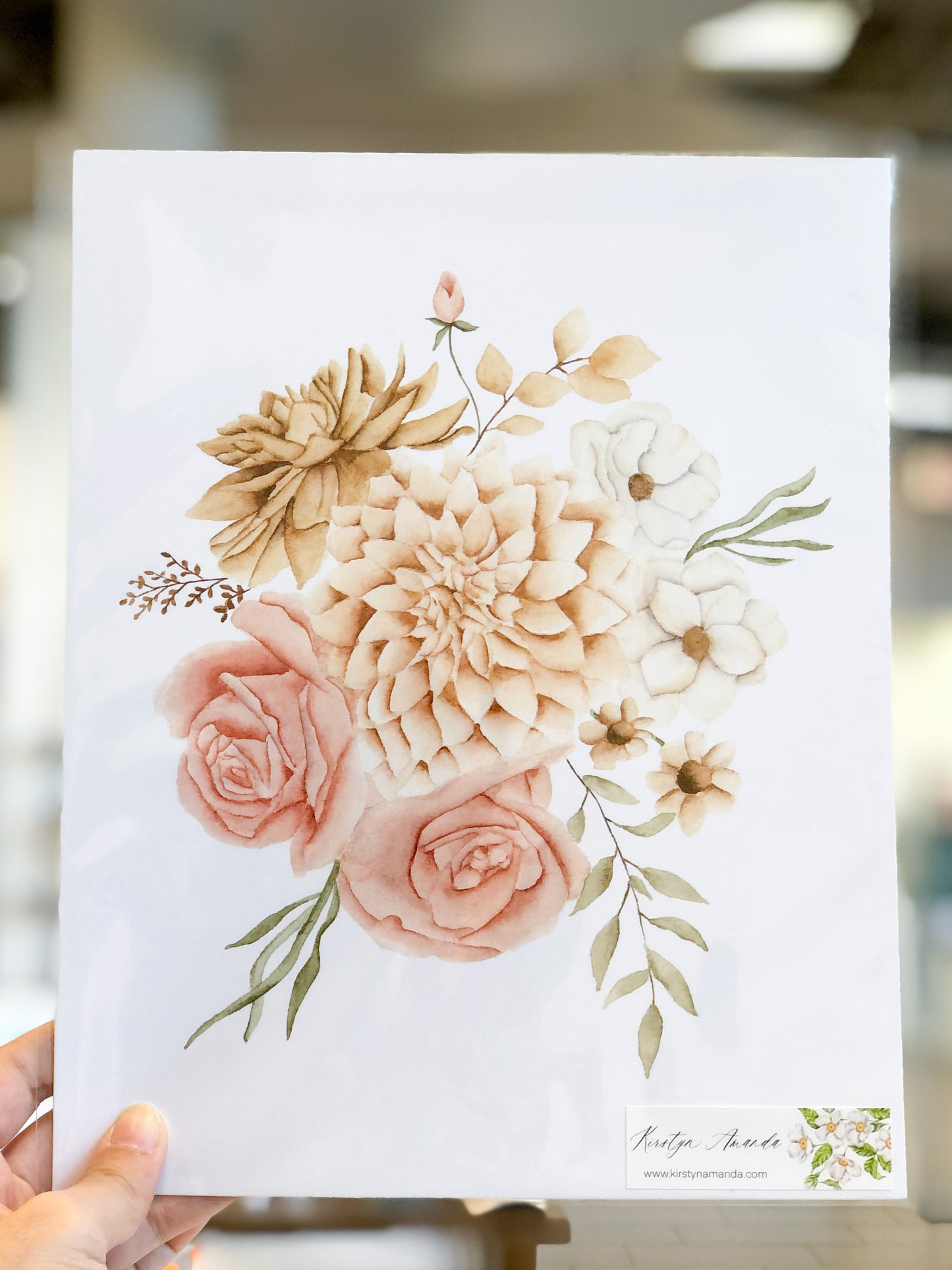 Pink Bouquet Print