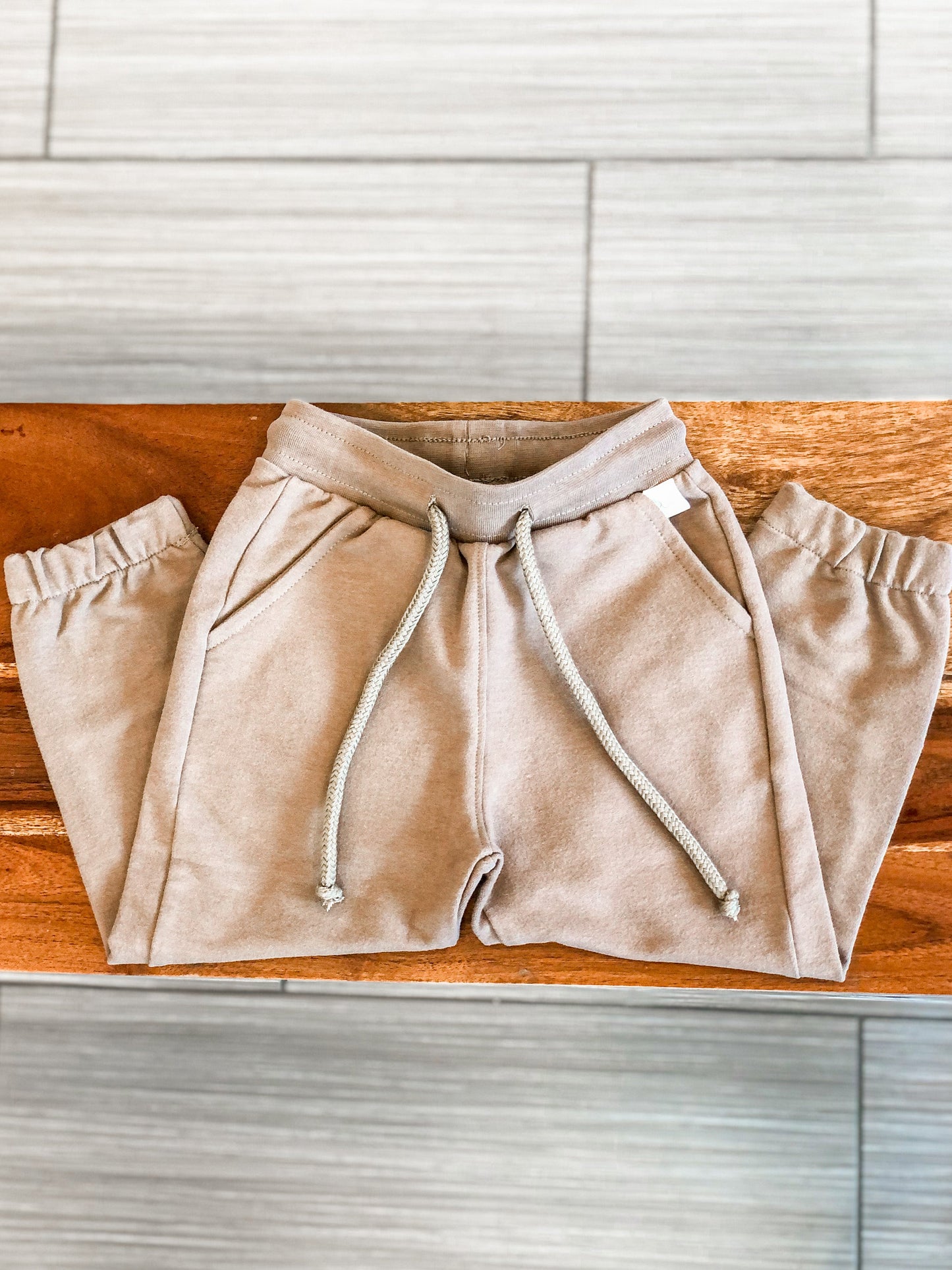 Organic Joggers in Cocoa