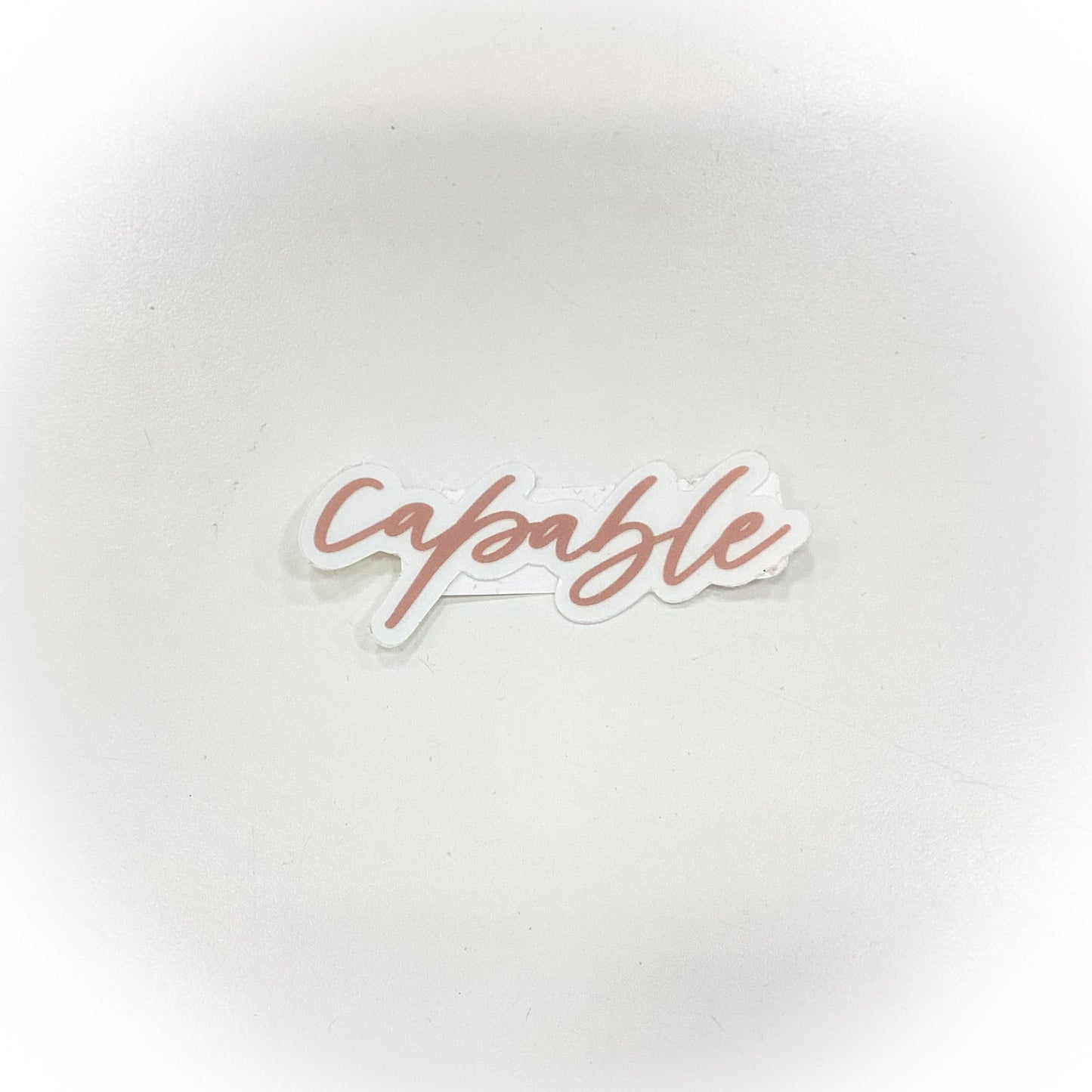 Capable Sticker