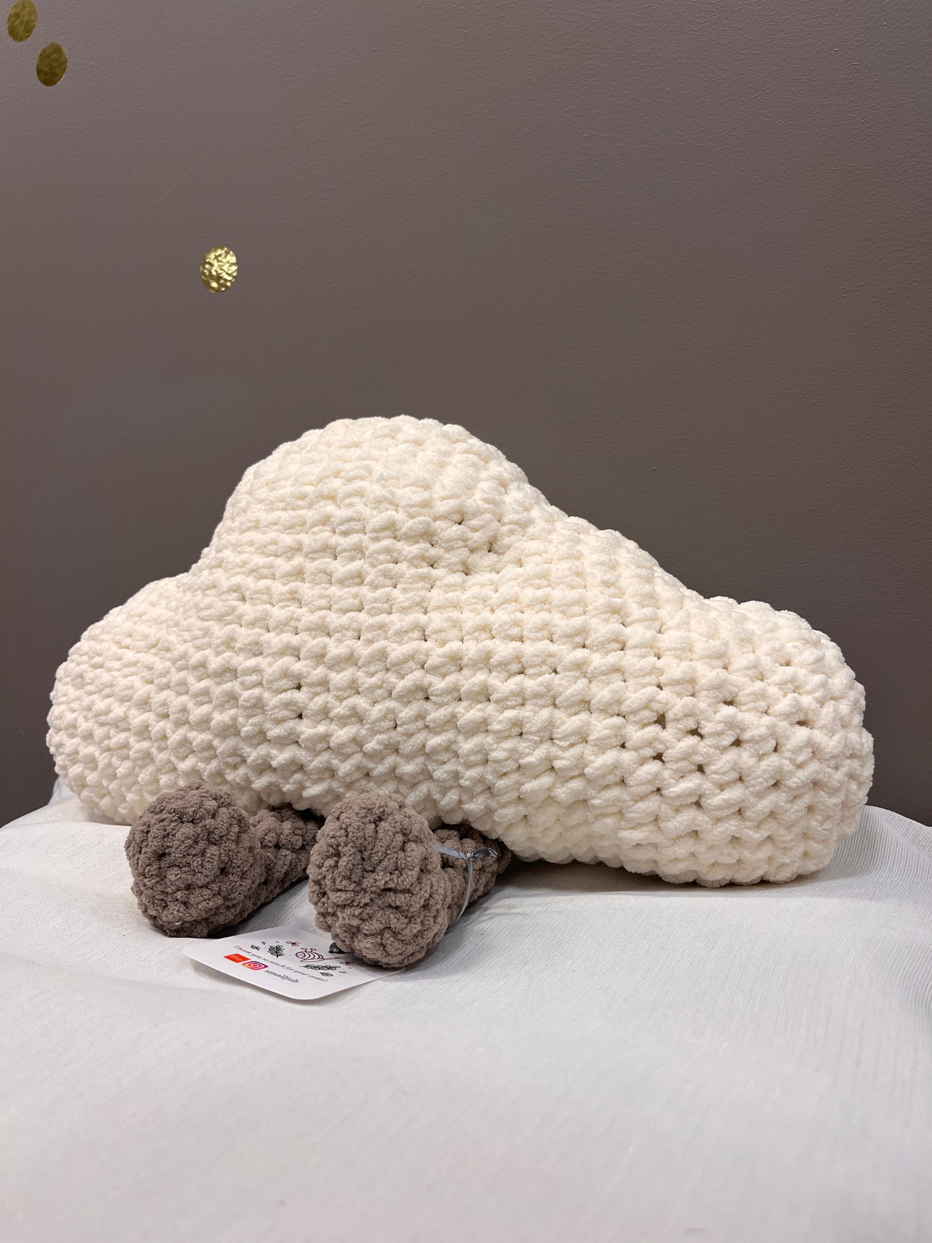 Crochet Cloud Pillow The Fourth