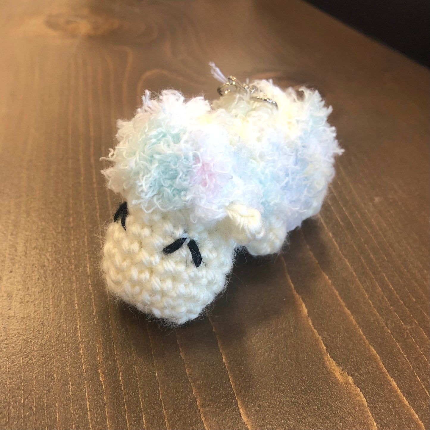 Sheep Amigurumi Keychain
