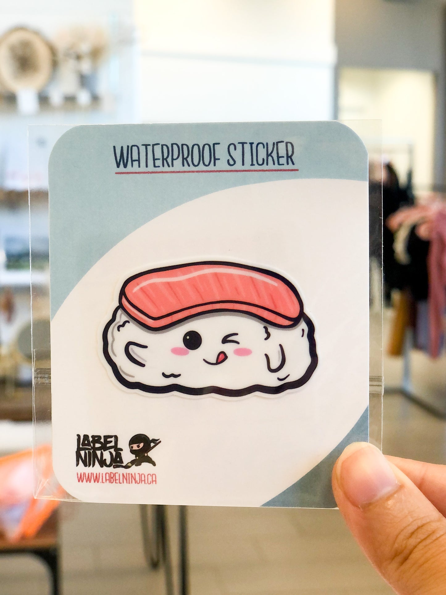 Salmon Sushi Sticker