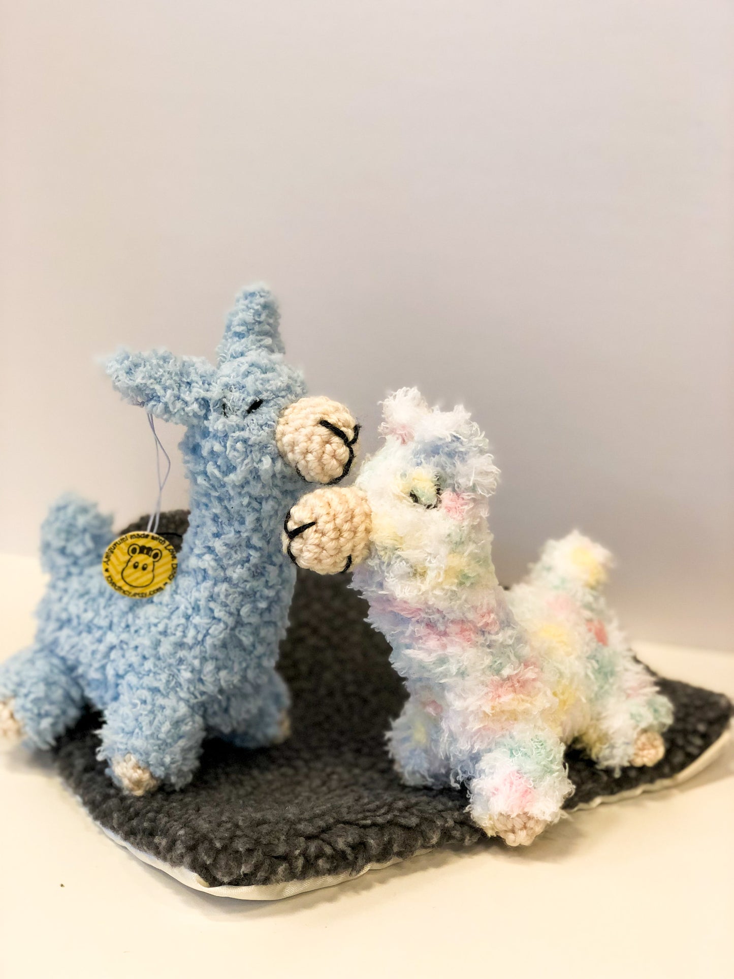 Fluffy Llama Rattle