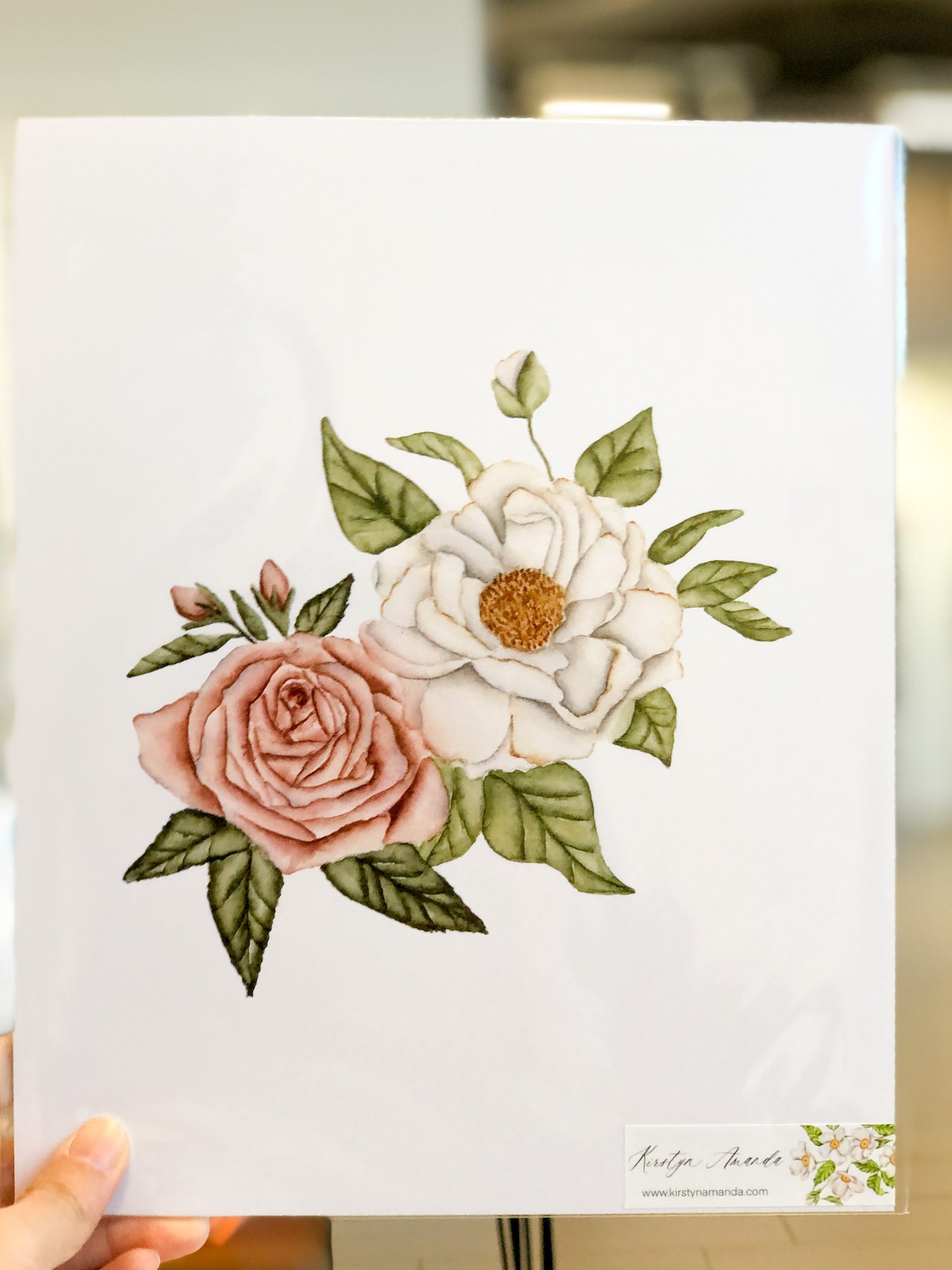 Budding Duo Print