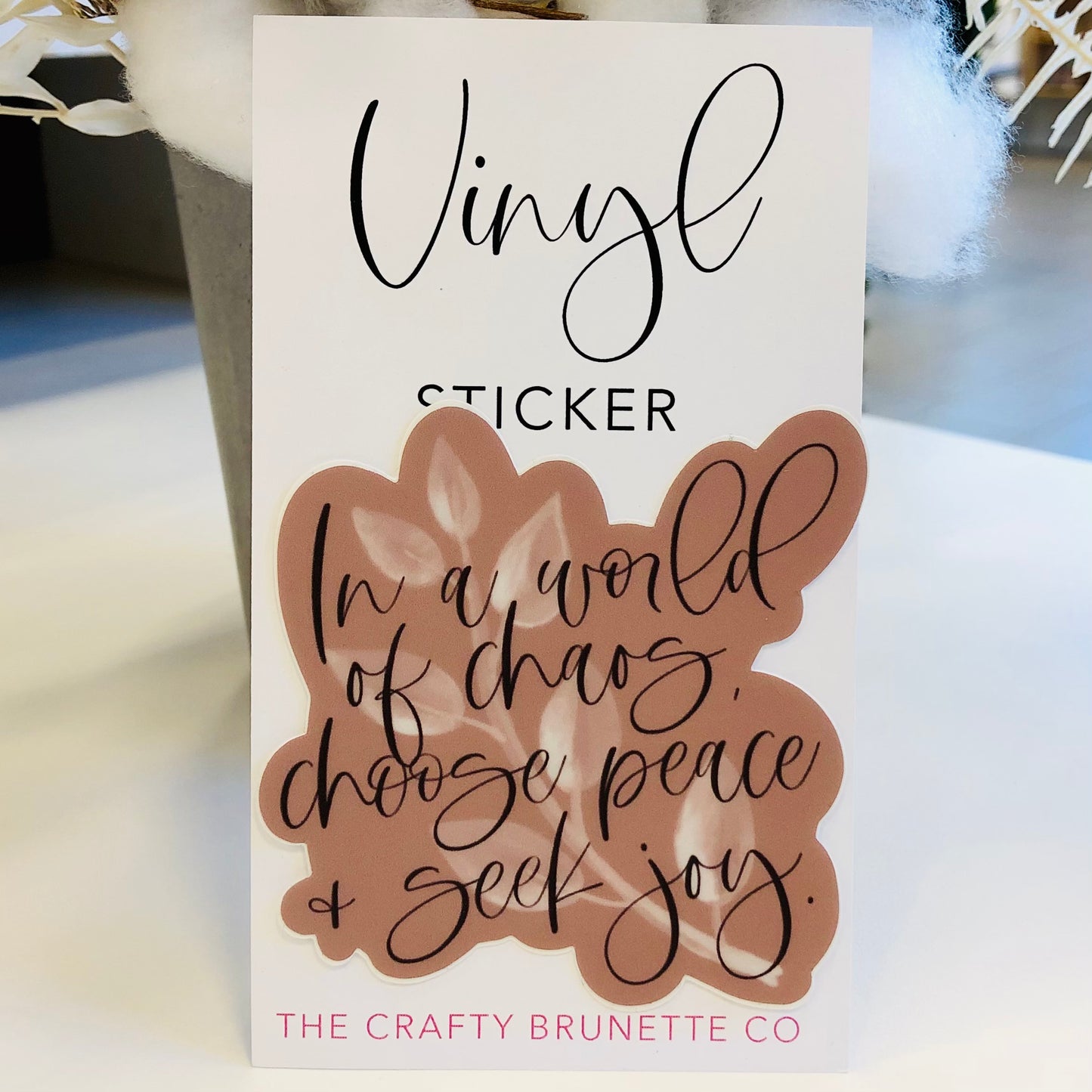 Choose Peace Sticker