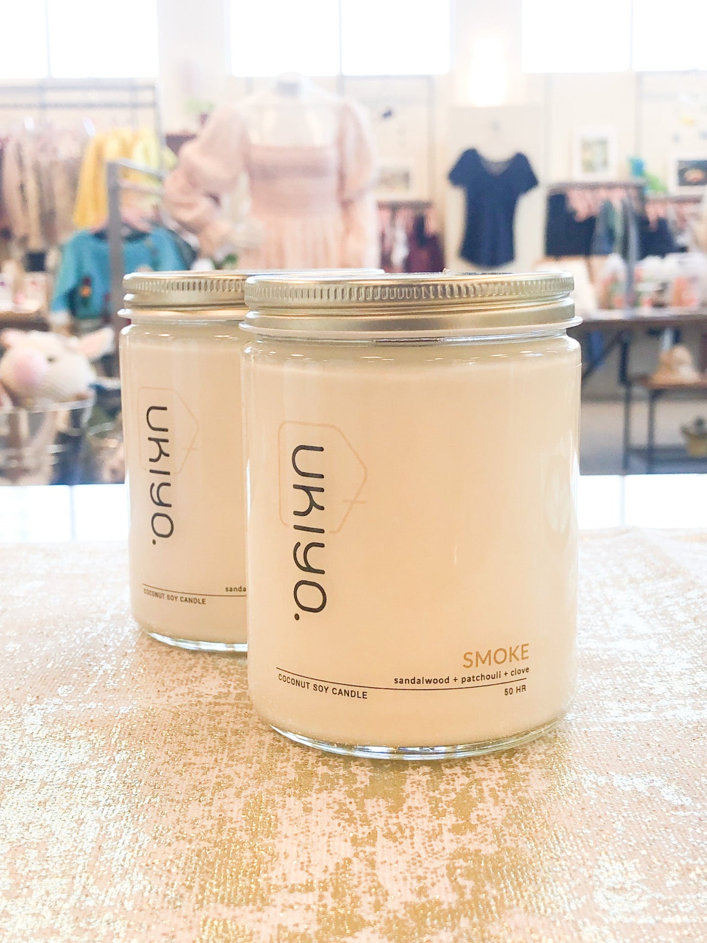 Smoke Minimalist Jar Candle