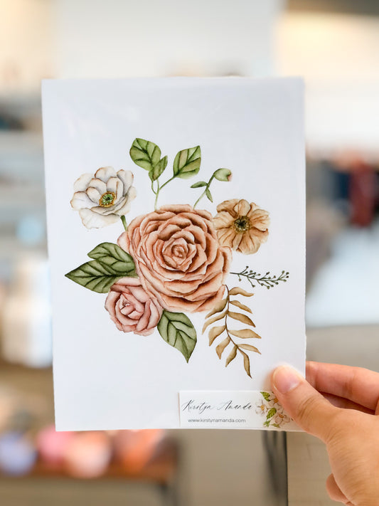 Ranunculus Bouquet Print