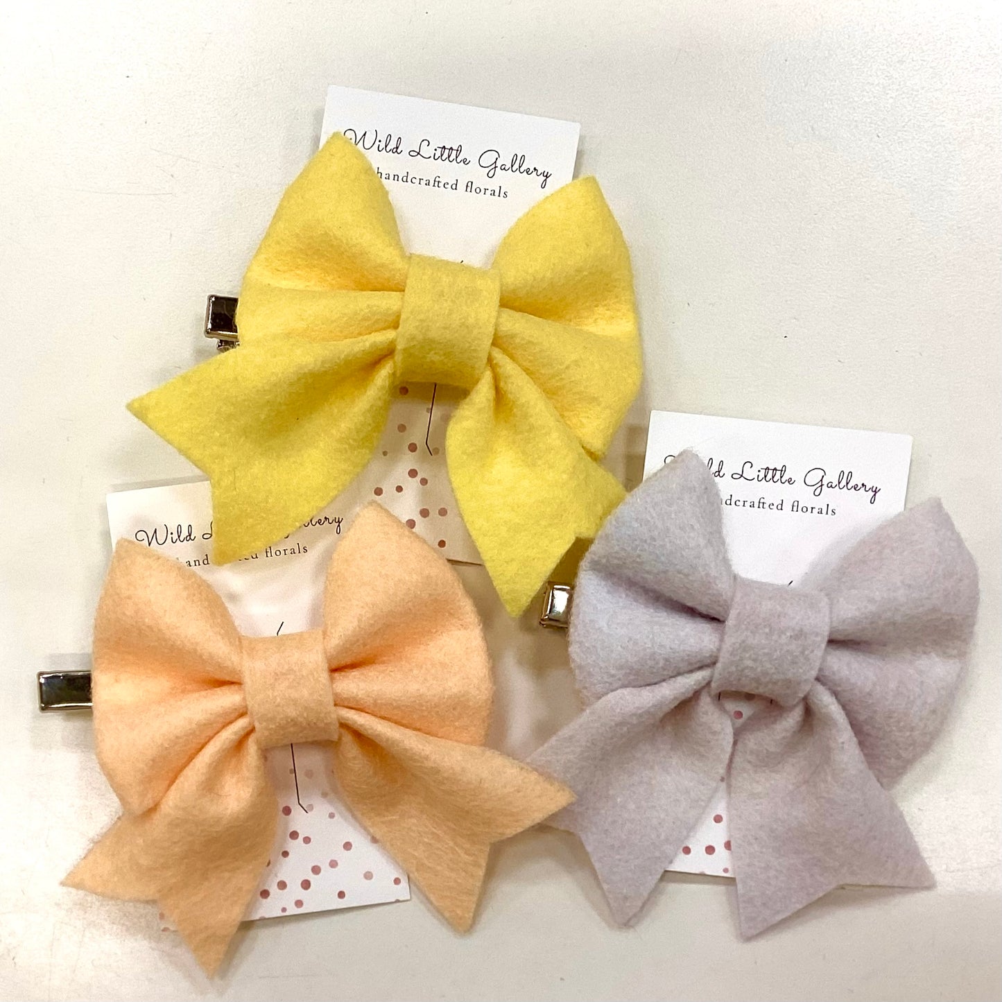 Large Clip Hair Bows