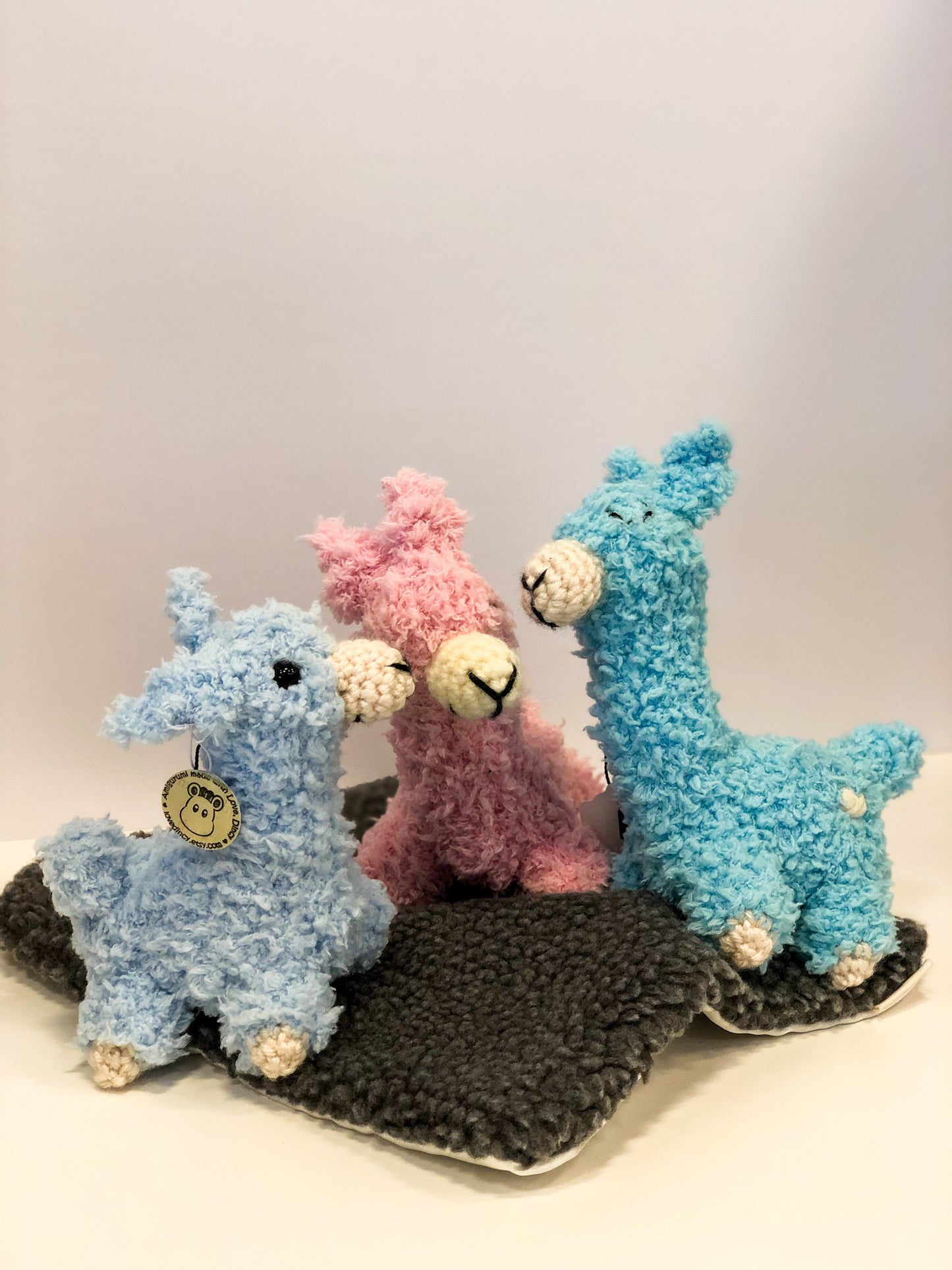 Fluffy Llama Rattle