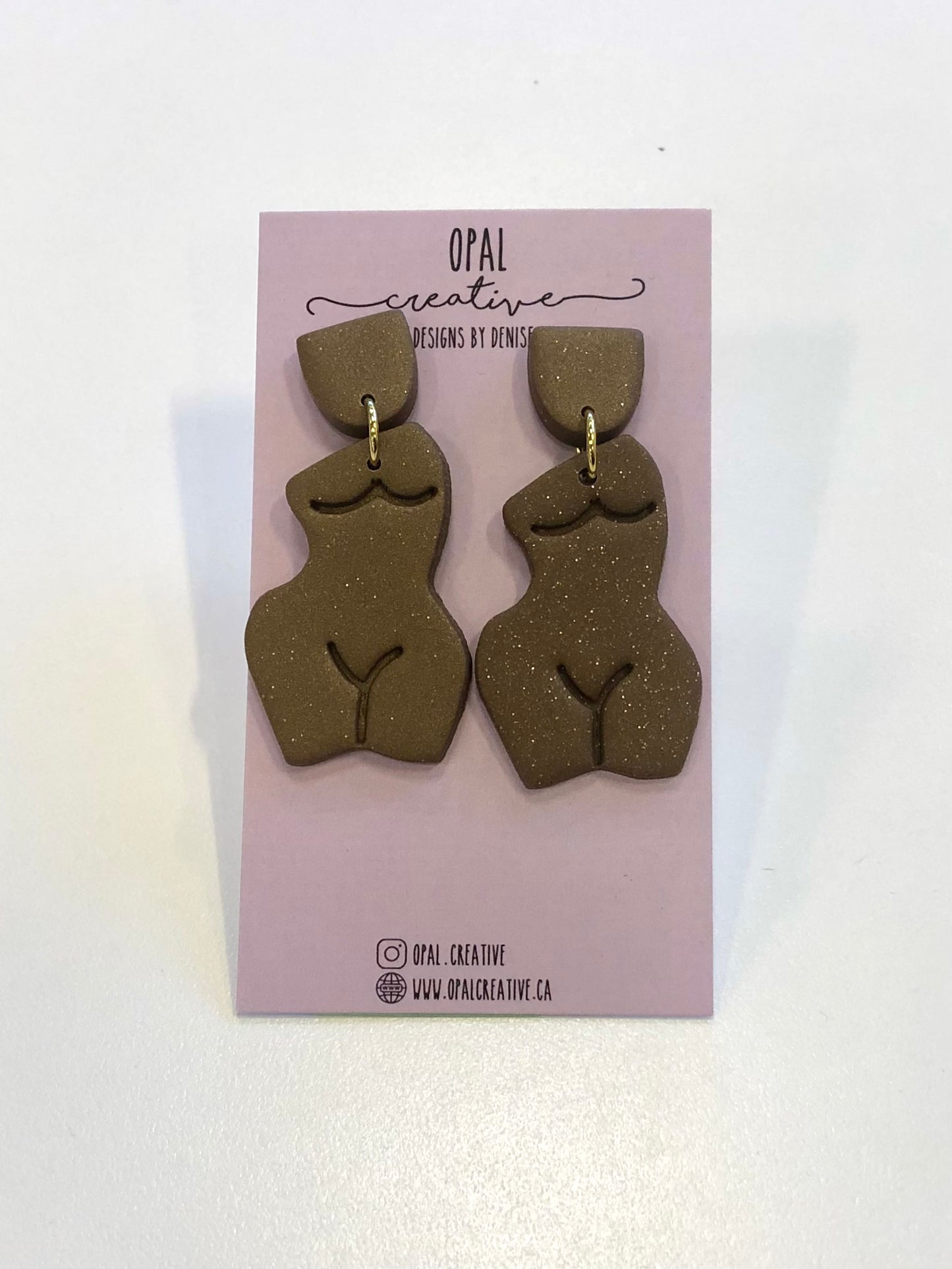 Chocolate Babes Dangles Earrings