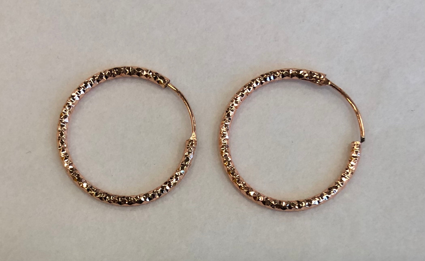 Textured Hoops