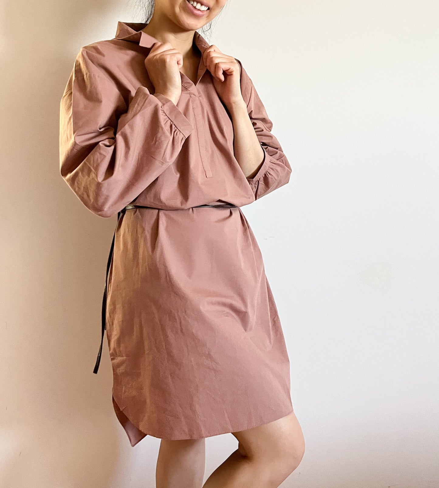 Rose Tunic Shirt Dress