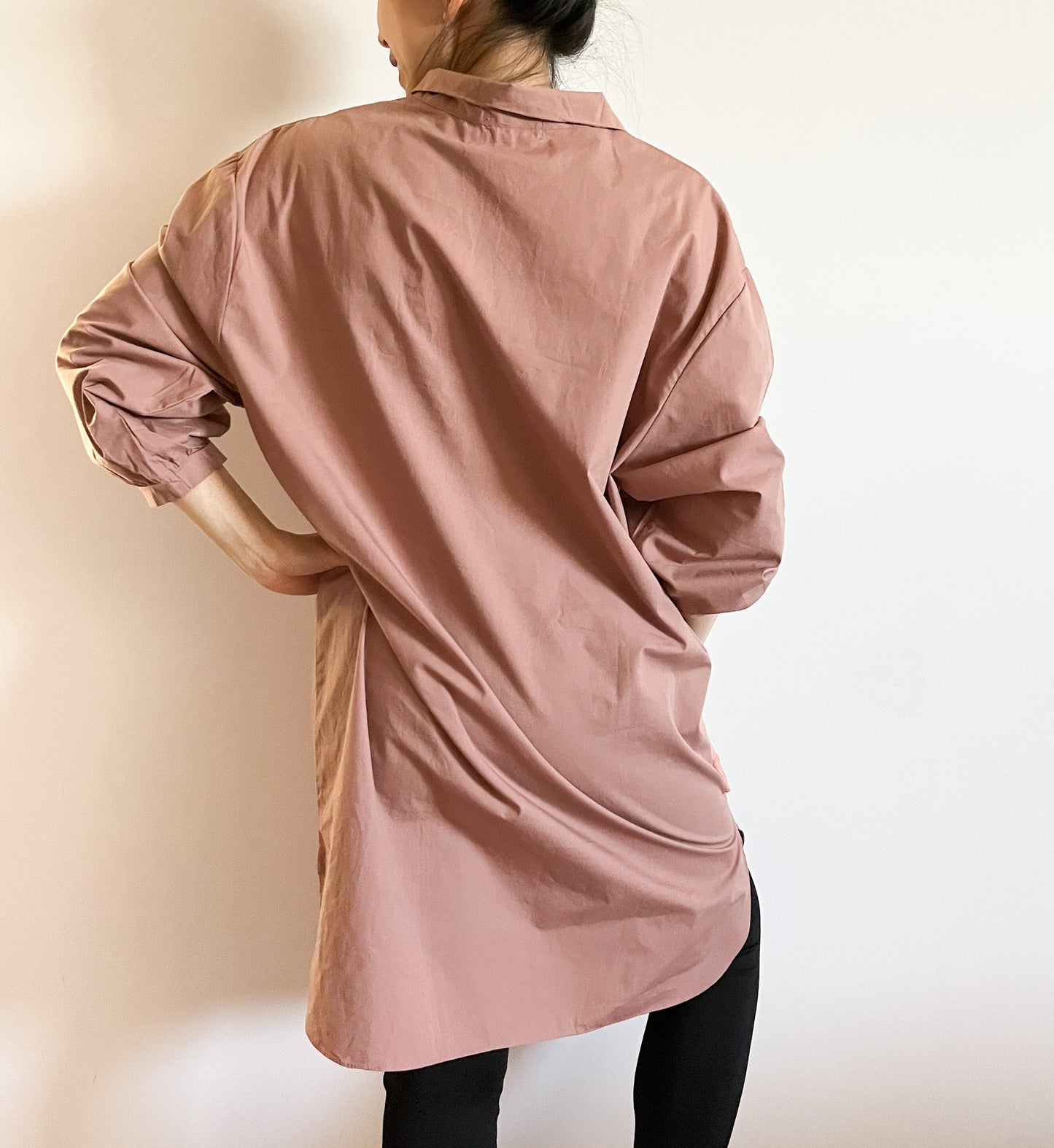 Rose Tunic Shirt Dress