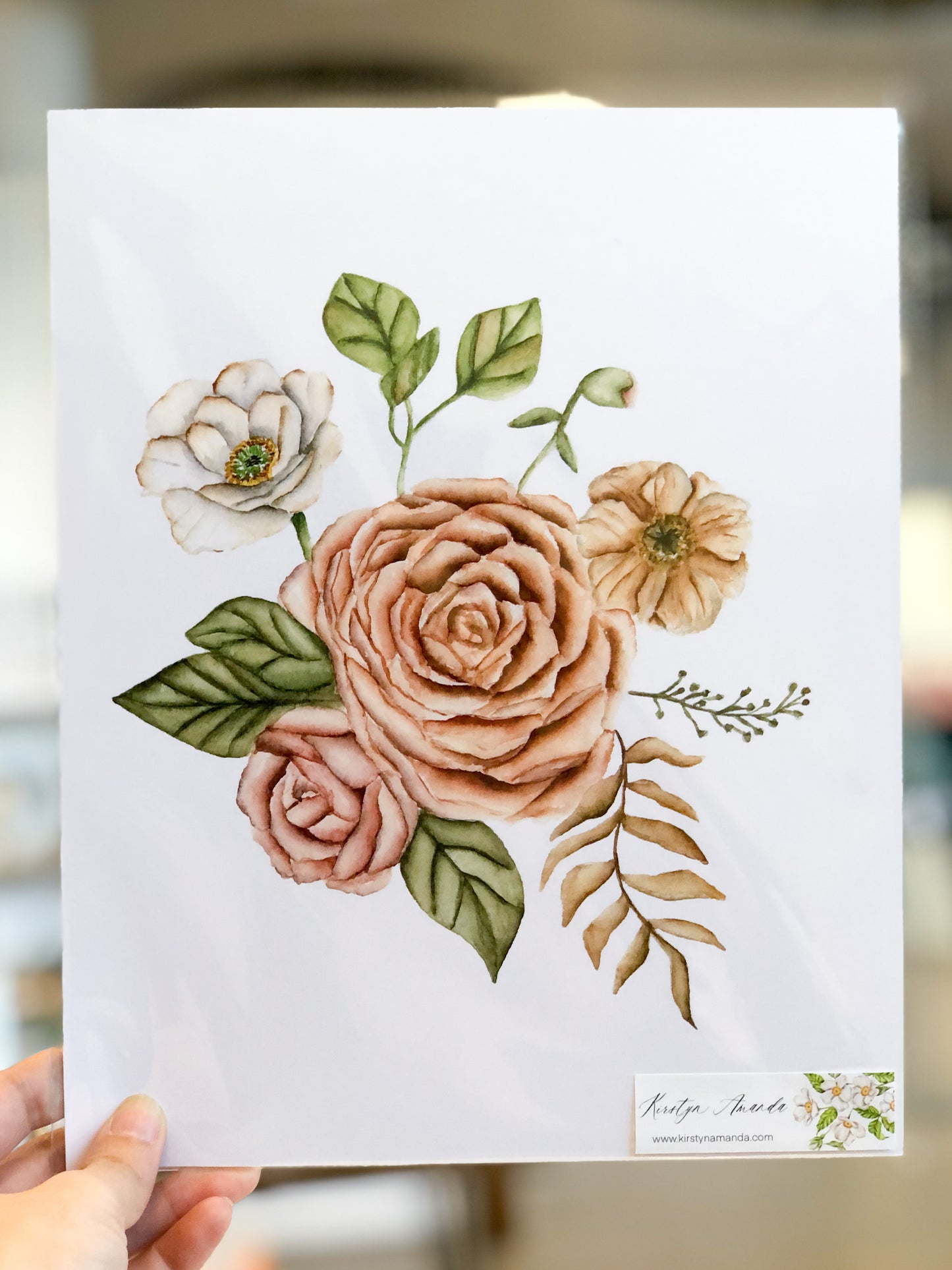 Ranunculus Bouquet Print