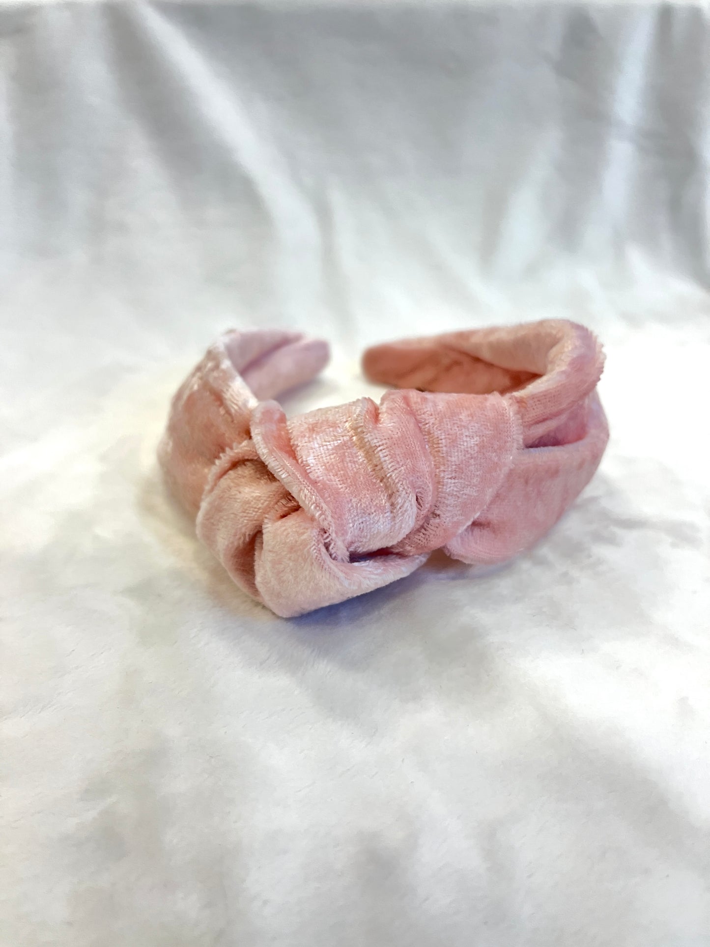 Velvet Pink Headband
