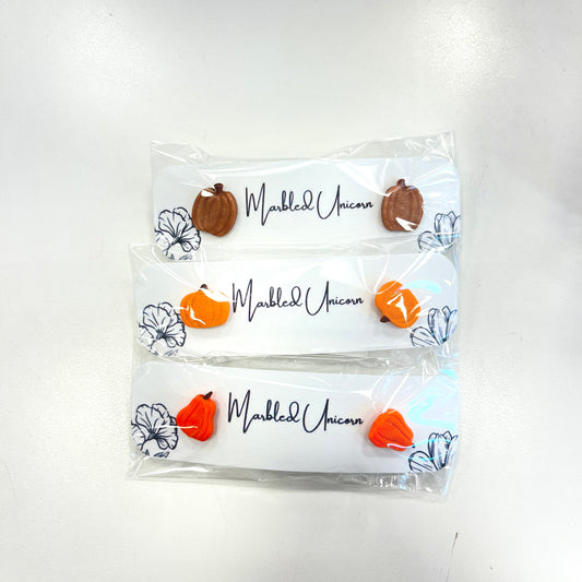 Pumpkin Earrings