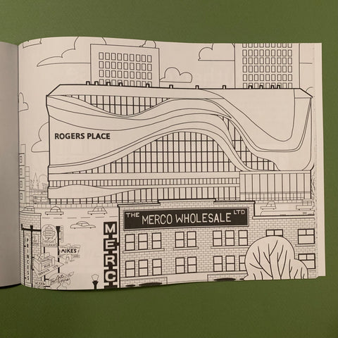 Edmonton Colouring Book