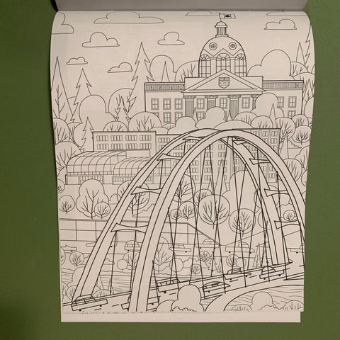 Edmonton Colouring Book