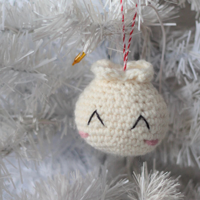 Dim Sum Crochet Keychains