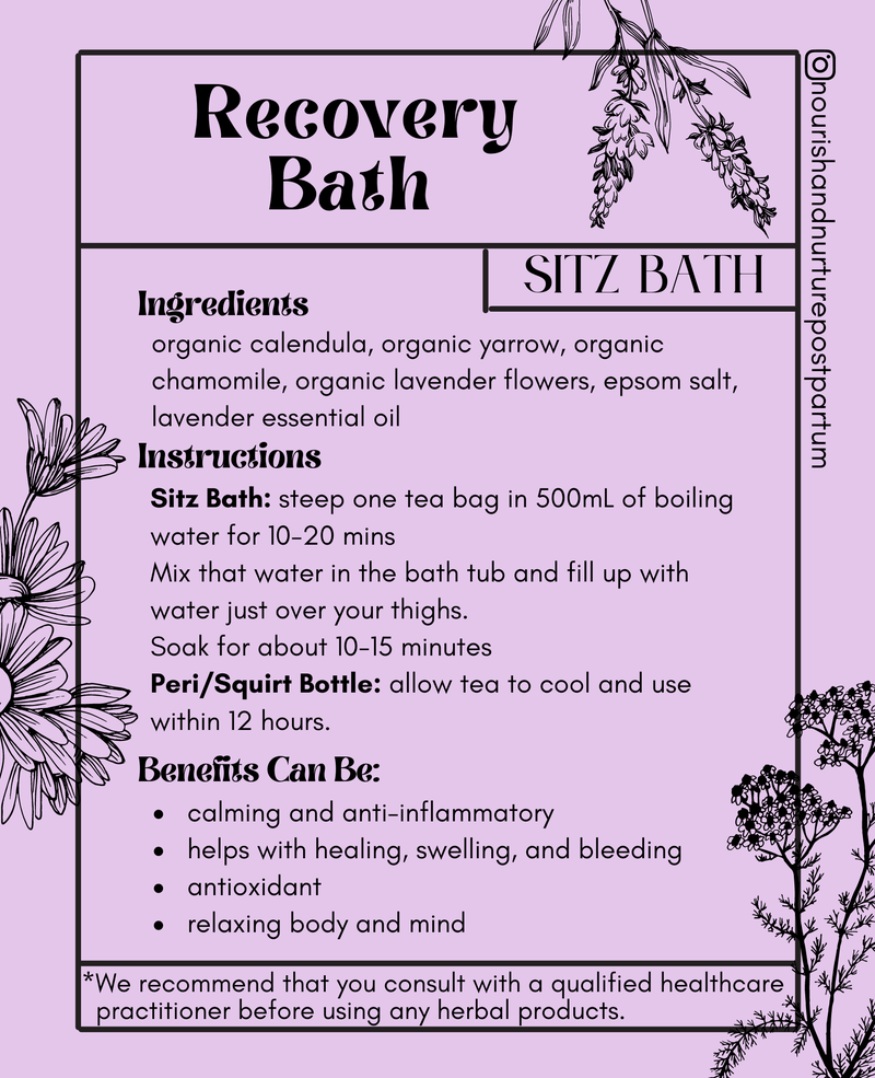 Recovery Bath Tea