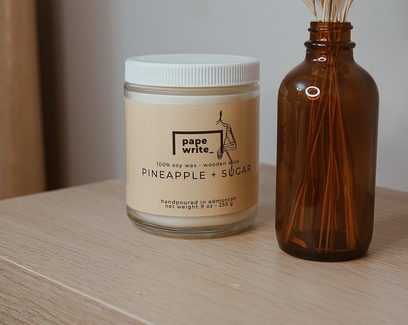 Paraiso Pineapple + Sugar Candle