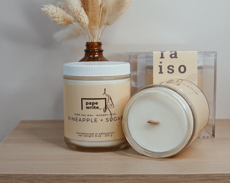Paraiso Pineapple + Sugar Candle