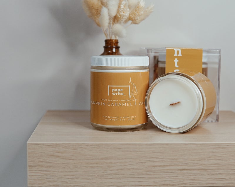 Sinta Pumpkin Caramel + Vanilla Candle