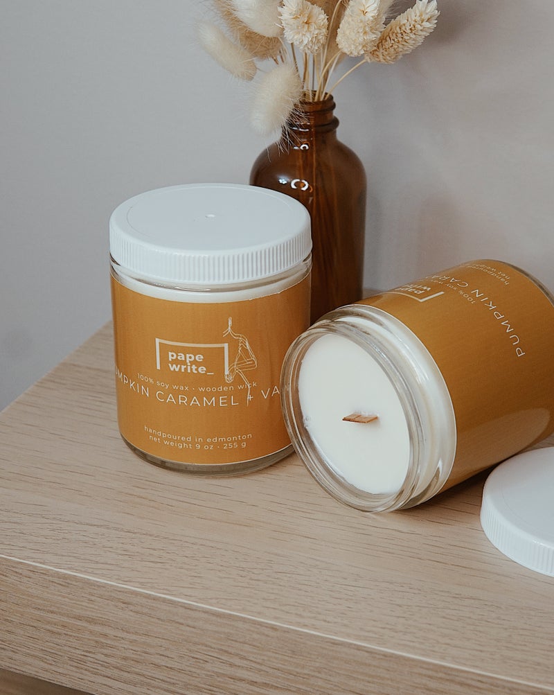 Sinta Pumpkin Caramel + Vanilla Candle